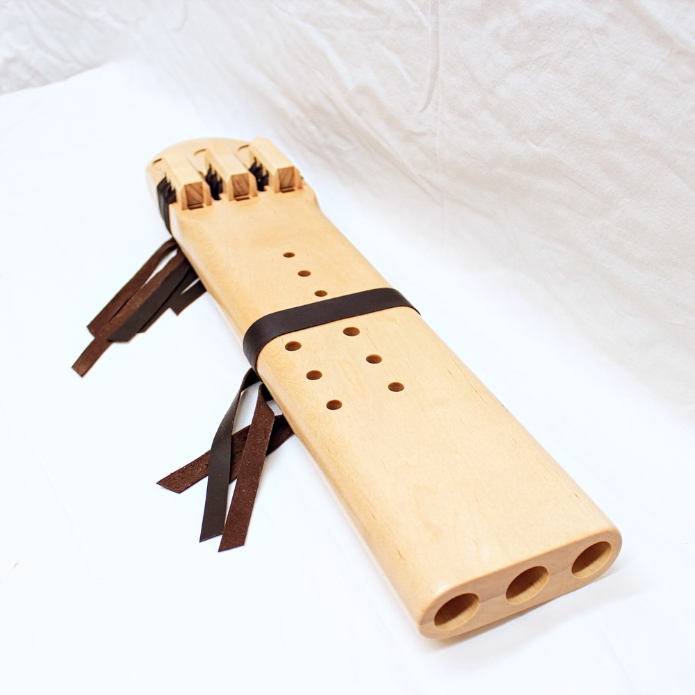 A4 sävellajin Natiivihuilu triple drone - Image 3